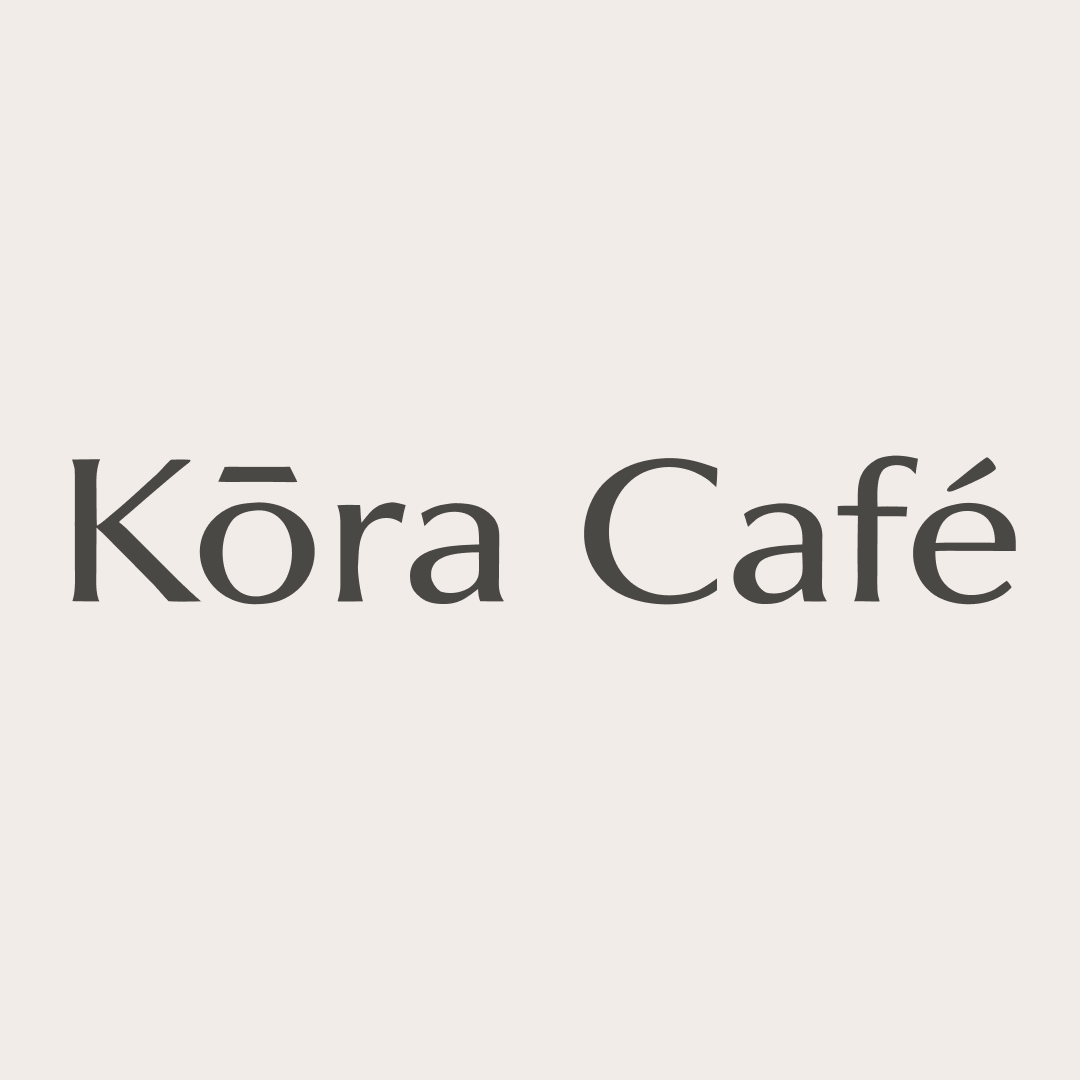 Kora Cafe Typography